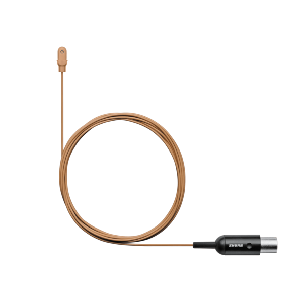 DURAPLEX OMNIDIRECTIONAL WATERPROOF SUBMINIATURE LAVALIER, COCOA, MTQG