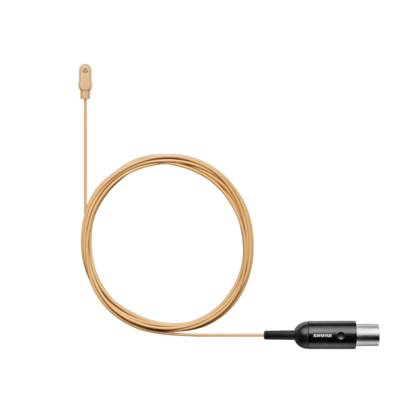 DURAPLEX OMNIDIRECTIONAL WATERPROOF SUBMINIATURE LAVALIER, TAN, MTQG