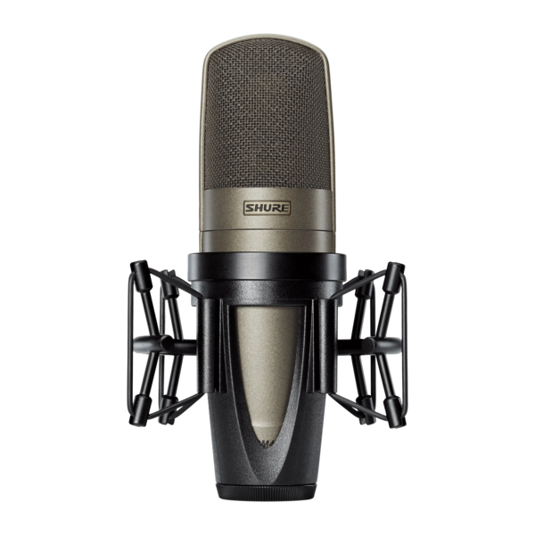 LARGE DUAL-DIAPHRAGM, SIDE-ADDRESS CONDENSER VOCAL MICROPHONE (SABLE GRAY)