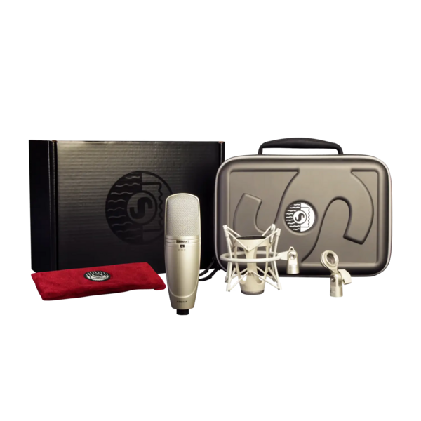 MULTI-PATTERN, LARGE DIAGPHRAGM, SIDE-ADDRESS CONDENSER STUDIO MICROPHONE (CRISTAL)