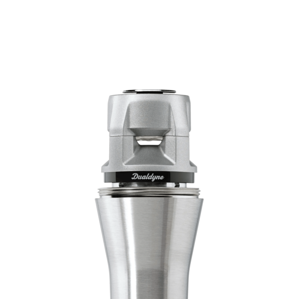 DUALDYNE DYNAMIC HANDHELD VOCAL MICROPHONE, NICKEL