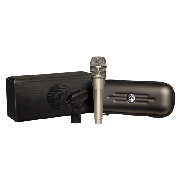 DUALDYNE DYNAMIC HANDHELD VOCAL MICROPHONE, NICKEL