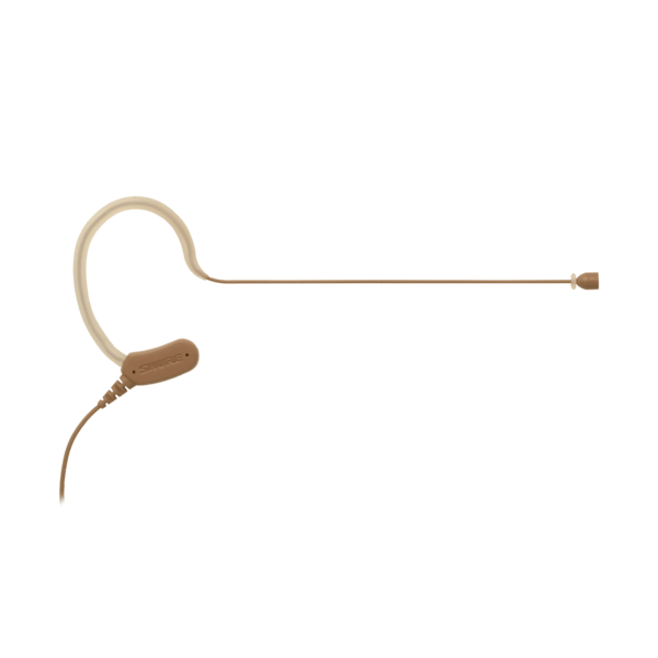 OMNIDIRECTIONAL EARSET HEADWORN MICROPHONE, COCOA / BROWN SKIN TONE COLOR