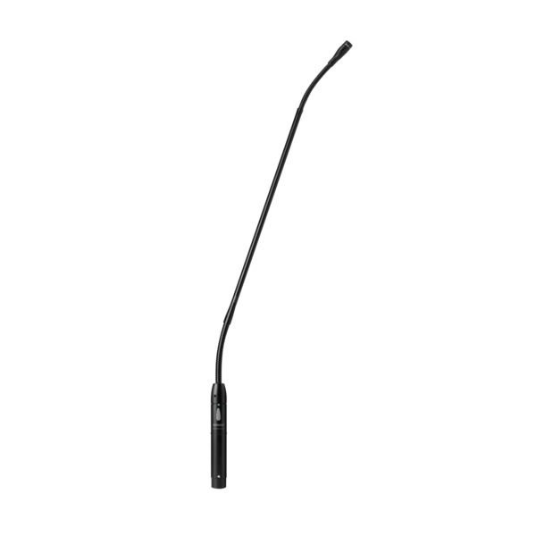 18IN GOOSENECK SUPERCARDIOID CONDENSER MICROPHONE, ATTACHED PREAMP WITH XLR, SHOCK MOUNT,