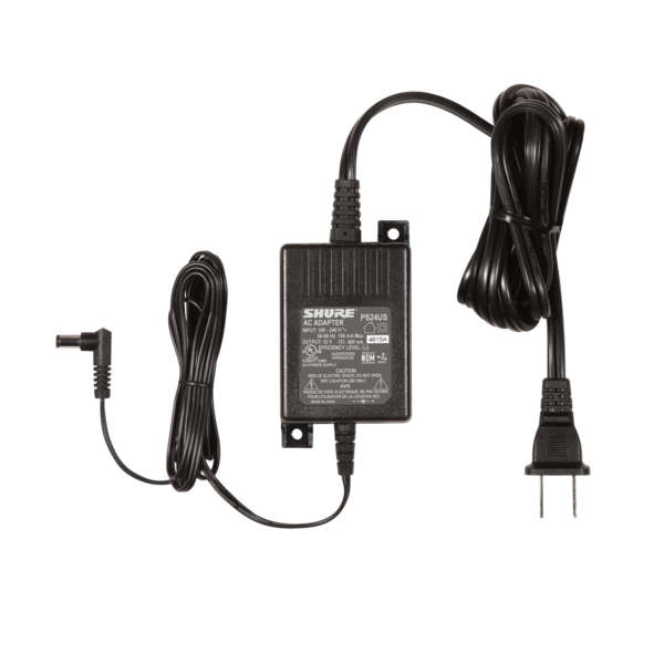 SHURE REPLACEMENT POWER SUPPLY FOR WIRELESS RECEIVERS AND DEVICES