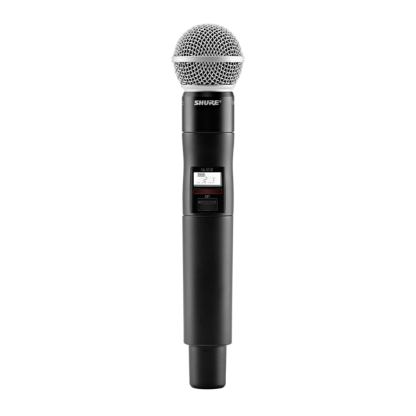 QLX-D DIGITAL HANDHELD WIRELESS TRANSMITTER WITH SM 58 MIC / HANDHELD MIC COMPONENT ONLY