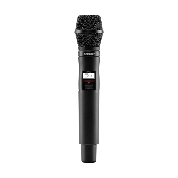 QLX-D DIGITAL HANDHELD WIRELESS TRANSMITTER WITH SM 87A MIC / HANDHELD MIC COMPONENT ONLY