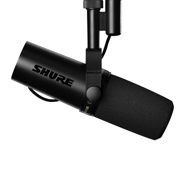 SM7B DYNAMIC VOCAL MICROPHONE WITH BUILT-IN PREAMP PROVIDING UP TO +28DB OF GAIN