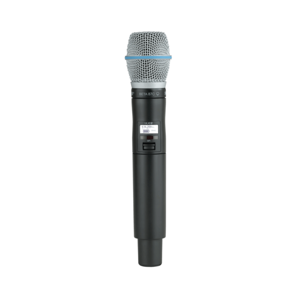 ULX-D DIGITAL WIRELESS HANDHELD TRANSMITTER WITH BETA 87 C MICROPHONE / HANDHELD MIC COMPONENT ONLY