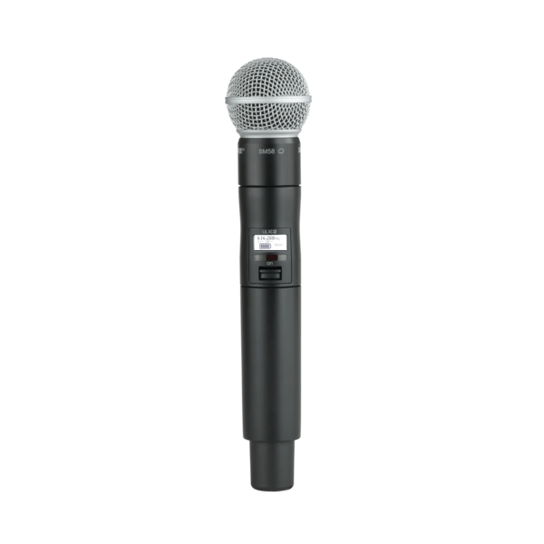 ULX-D DIGITAL WIRELESS HANDHELD TRANSMITTER WITH SM 58 MICROPHONE / HANDHELD MIC COMPONENT ONLY