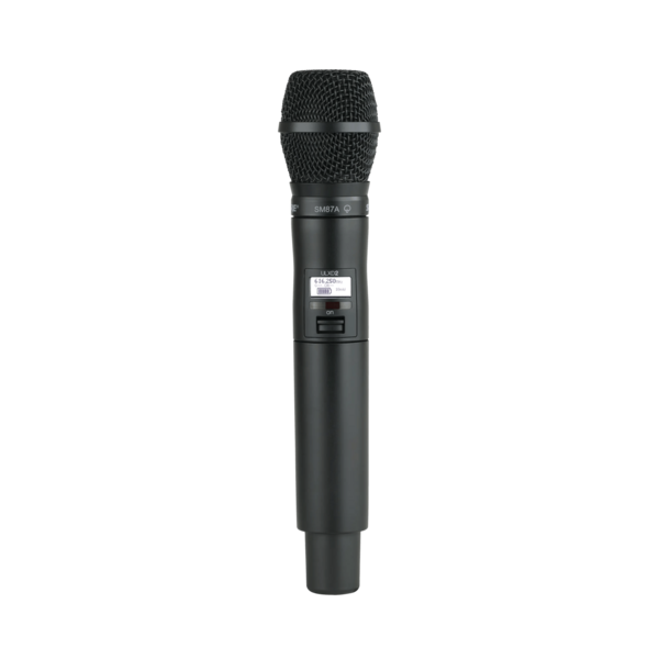 ULX-D DIGITAL WIRELESS HANDHELD TRANSMITTER WITH SM 87 MICROPHONE / HANDHELD MIC COMPONENT ONLY