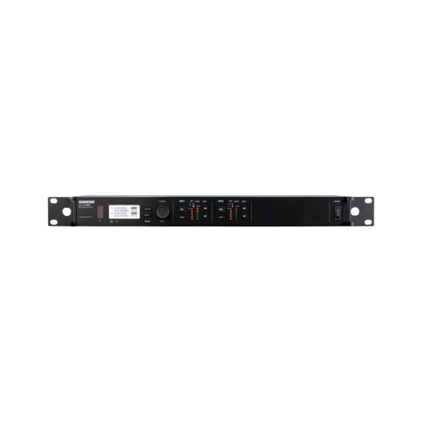 DUAL-CHANNEL DIGITAL WIDE BAND WIRELESS RECEIVER GOVERNMENT VERSION (470-608MHZ)