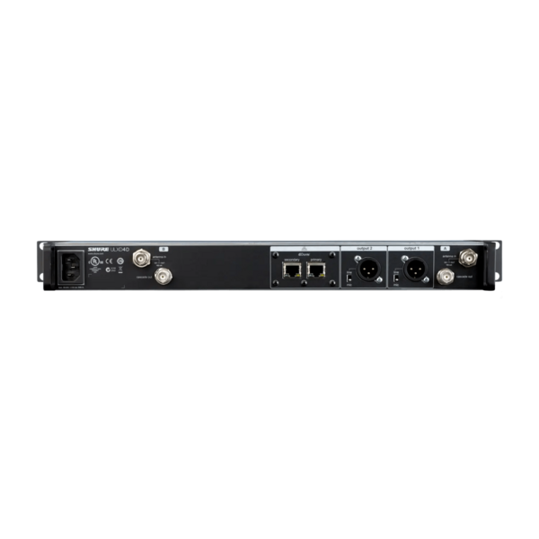 DUAL-CHANNEL DIGITAL WIDE BAND WIRELESS RECEIVER GOVERNMENT VERSION (470-608MHZ)