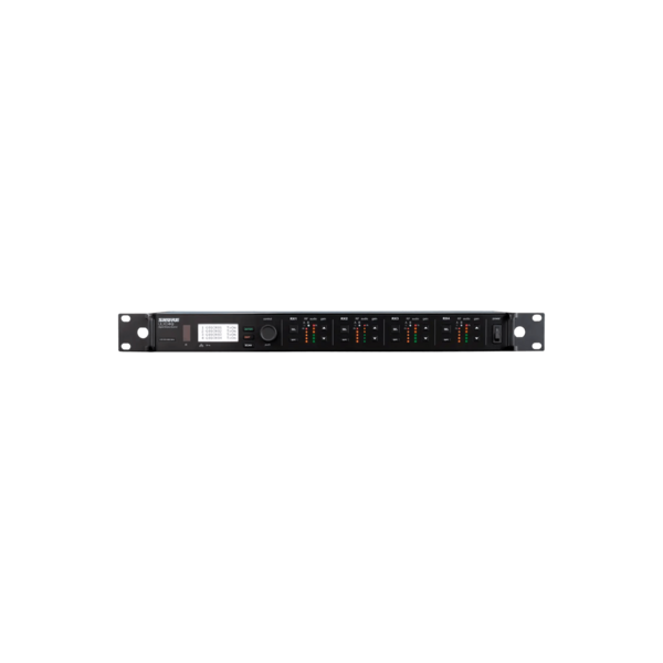 QUAD-CHANNEL  DIGITAL WIDE BAND WIRELESS RECEIVER GOVERNMENT VERSION (470-608MHZ)