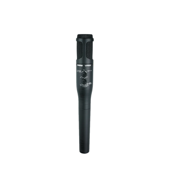 M-S STEREO MICROPHONE WITH INTERNAL MATRIX, BATTERY INCLUDED