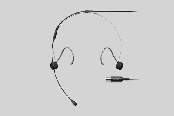 OMNI HEADSET,MTQG,SUBMINIATURE, BLACK