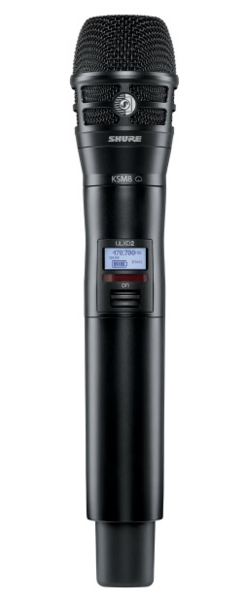 DIGITAL HANDHELD TRANSMITTER WITH KSM8 CAPSULE (470-608MHZ)