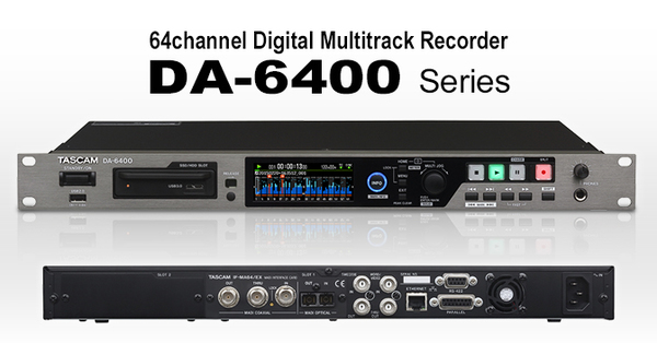 COMPACT 64-CHANNEL DIGITAL MULTITRACK RECORDER/PLAYER FOR LIVE AND BROADCAST APPLICTIONS