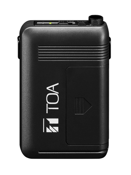 WIRELESS BODYPACK TRANSMITTER 64 CH.- OPERATES ON M FREQ BAND (REQUIRES EITHER 1 AA ALKALINE