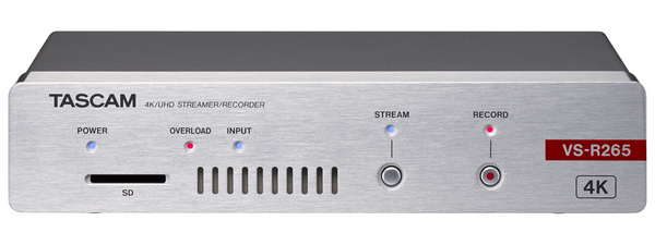 4K AUDIO/VIDEO STREAMER W/RECORDING