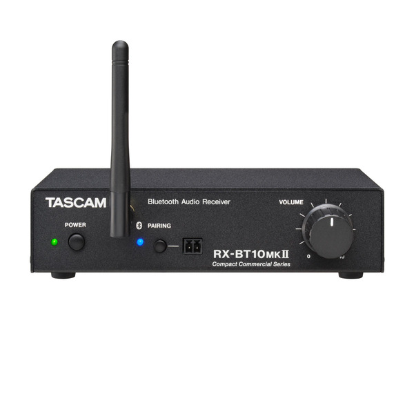 COMPACT PROFESSIONAL STEREO BLUETOOTH RECEIVER (BT 5.1), XLR & RCA OUTPUT, EXTENDABLE BT ANTENNA