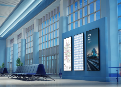 98IN 4K COMMERCIAL DISPLAY, 500NITS, 5000:1, 8GB RAM/32GB STORAGE, OPS SLOT, HDMI X4 (IN/OUT), USB-A
