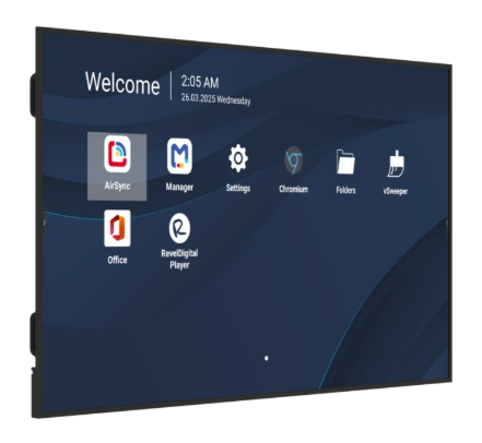 98IN 4K COMMERCIAL DISPLAY, 500NITS, 5000:1, 8GB RAM/32GB STORAGE, OPS SLOT, HDMI X4 (IN/OUT), USB-A