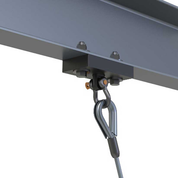 OFF-SET SWIVEL ANCHOR 2 EA. 1/2" HOLE