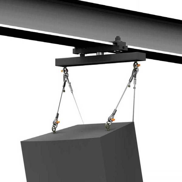 SWIVEL ARM ROTATING SUSPENSION ARM - 40" USED WITH BEAM CLAMPS