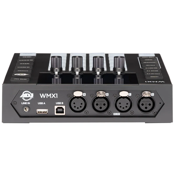WMX1 MK2, STANDALONE LIGHTING CONTROL SYSTEM WITH DMX 4.3" COLOR TOUCHSCREEN & 37 BUTTONS