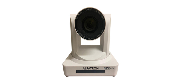 HD PTZ CAMERA WITH 20X OPTICAL ZOOM, NDI, HDMI,SDI, CVBS, LAN, RS232 / 54.7°(WIDE) 3.3°(TELE)/ WHITE