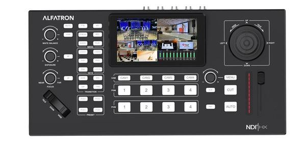 5CH LIVE VIDEO MULTIVIEW SWITCHER WITH 5.5? FULL HD LCD DISPLAY- HDMI, SDI AND NDI VIDEO PLUS USB