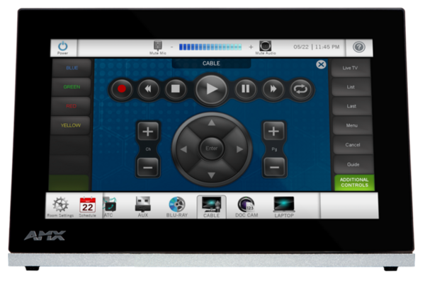 7" MODERO TABLETOP TOUCH PANEL