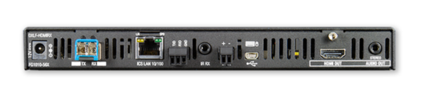 DXLINK FIBER HDMI RECEIVER MODULE (SINGLE MODE/DUPLEX), WITH SMARTSCALE, HDCP COMPLIANT,