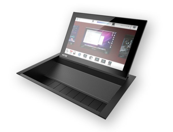 HYDRAPORT TOUCH CONNECTION PORT WITH 7" PANEL, SILVER; 10 MODULE CONNECTION PORT WITH