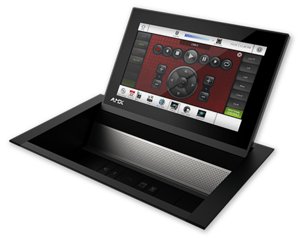 HYDRAPORT TOUCH CONNECTION PORT WITH 7" PANEL, SILVER; 8 MODULE CONNECTION PORT WITH MODERO