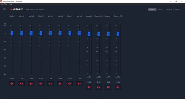 16 IN X 16 OUT AQUACONTROL DIGITAL ZONE/MATRIX PROCESSOR WITH DANTE