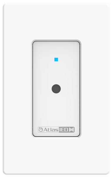 ATMOSPHERE AMBIENT NOISE SENSOR / WHITE WALL PLATE