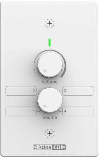 VOLUME AND SOURCE SELECTION CONTROLLER FOR DMA AND LMA AMPLIFIERS