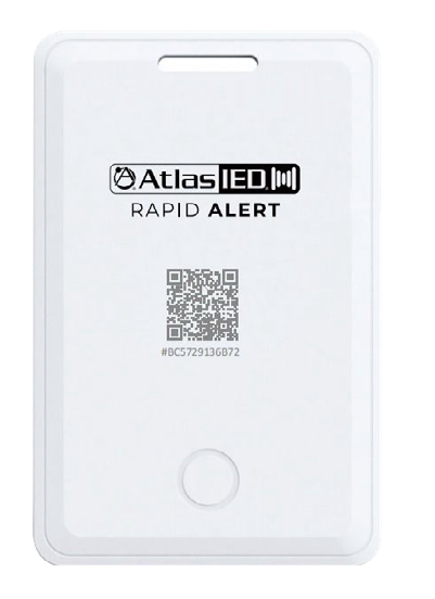 RAPID ALERT SYSTEM - WEARABLE PANIC BUTTON FOR USE WITH IPX IP ENDPOINTS FOR MASS COMMUNICATION