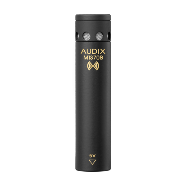 MIC, COND, WRLS, 12MM CARD CAPS, BLK