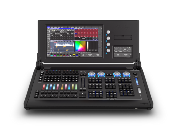 MAGICQ MQ250M STADIUM CONSOLE WITH FLIGHT CASE, 64 UNIVERSES DIRECT FROM CONSOLE, 15" TOUCH DISPLAY