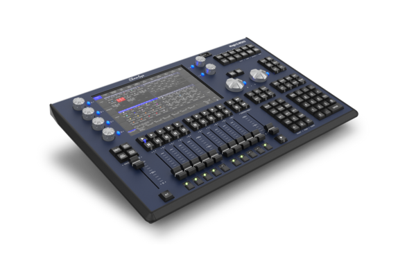 CHAMSYS MAGICQ MQ50 COMPACT CONSOLE W/10" TOUCHSCREEN, 6 UNIVERSES (4 VIA DIRECT DMX512 OUT PORTS)