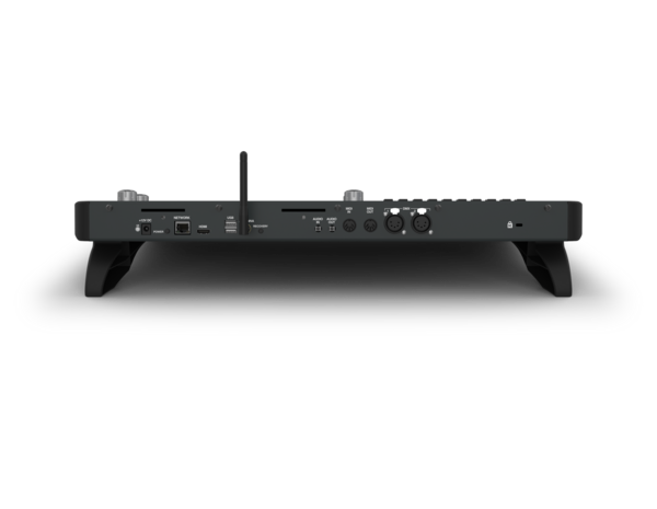 CHAMSYS QUICKQ 20 CONSOLE
- 2 UNIVERSES
VIA DIRECT DMX512 OUT OR ETHERNET
/CONSOLE WITH TOUCHSCREEN