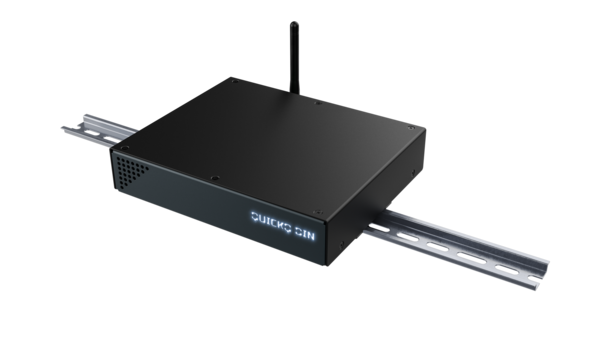CHAMSYS QUICKQ DIN, UP TO 4 UNIVERSE CONTROL VIA ART-NET OR SACN, BUILT IN WI-FI