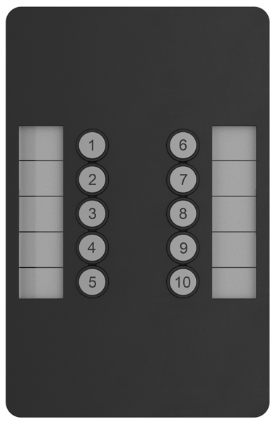 SNAKESYS 10SCENE WALL STATION, SNAKESYS 10SCENE WALL PLATE WHITE (DUAL PACK) US
