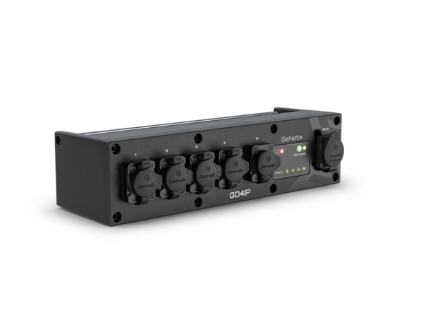 CHAMSYS GENETIX GD4IP, COMPACT 4-PORT DMX SPLITTER, IP65-RATED