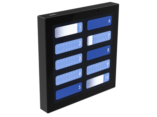 4" TOUCH SCREEN, POE POWERED, CONNECTS TO: MAGICQ SYSTEMS, QUICKQ CONSOLES, GENETIX NODES