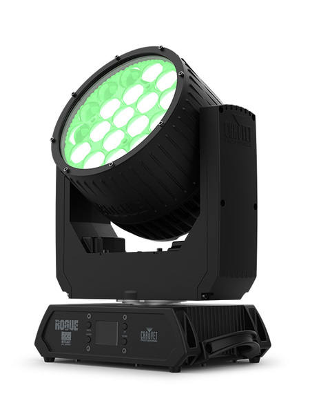 IP65 RGBW LED YOKE WASH FIXTURE, 5 ZONES OF LED CONTROL FOR PIXEL MAPPING CONTROL