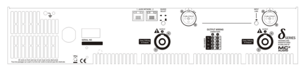 2 CHANNEL AMPLIFIER, 13600 TOTAL WATTS, NON DSP